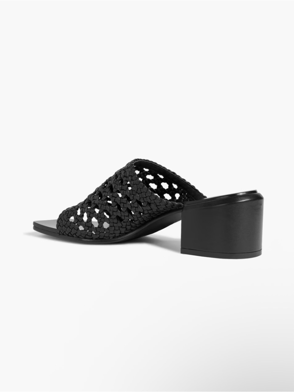 SIMKHAI Elia woven leather mules Size 36